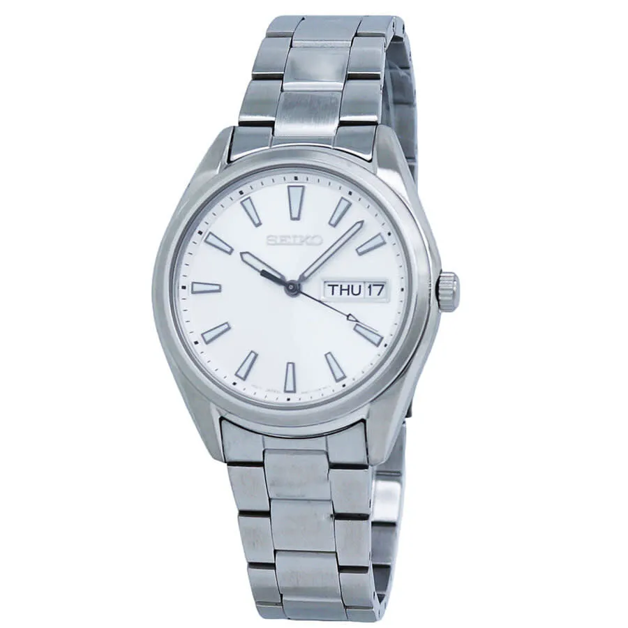 Seiko Essentials Quartz Silver Dial Men's Watch SUR345P1