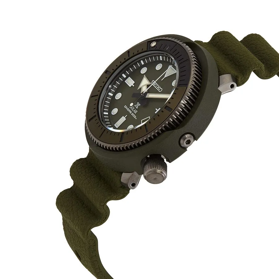 Seiko Prospex Green Dial Men's Watch SNE535