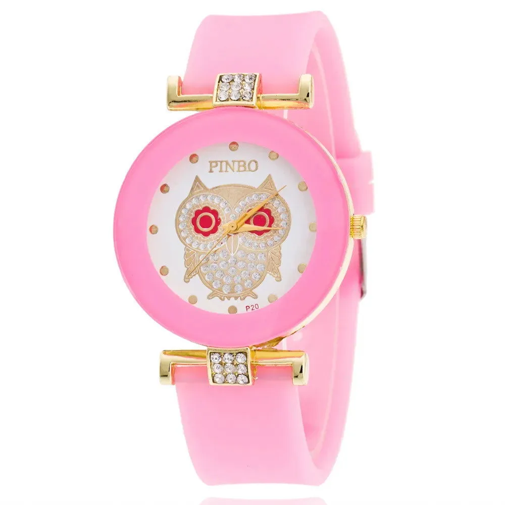 Simple Black White Quartz Watches Women Minimalist Design Silicone Strap Wristwatch Big Dial Women's Fashion Creative Watch