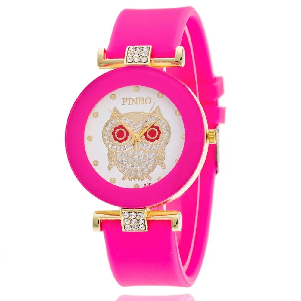 Simple Black White Quartz Watches Women Minimalist Design Silicone Strap Wristwatch Big Dial Women's Fashion Creative Watch