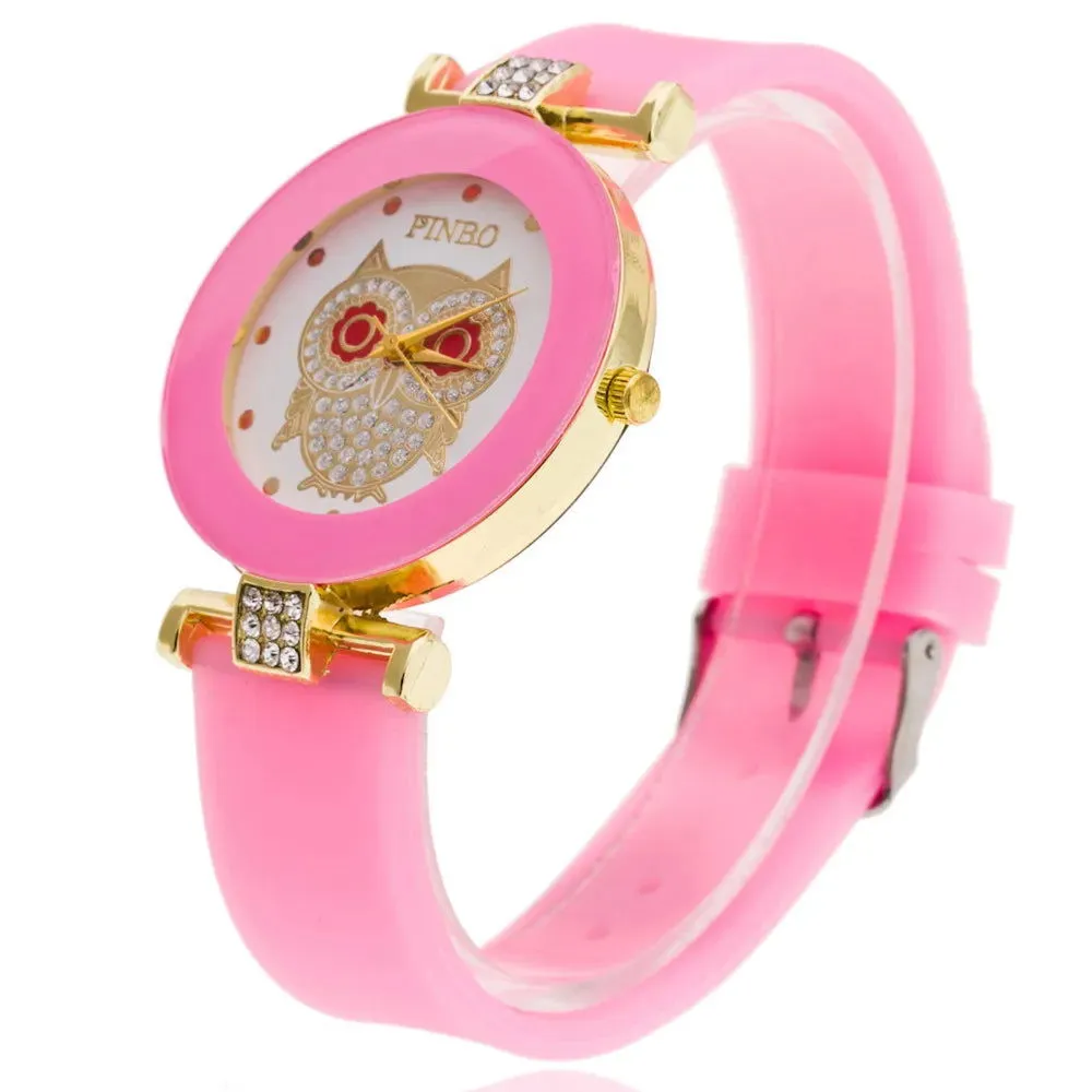 Simple Black White Quartz Watches Women Minimalist Design Silicone Strap Wristwatch Big Dial Women's Fashion Creative Watch