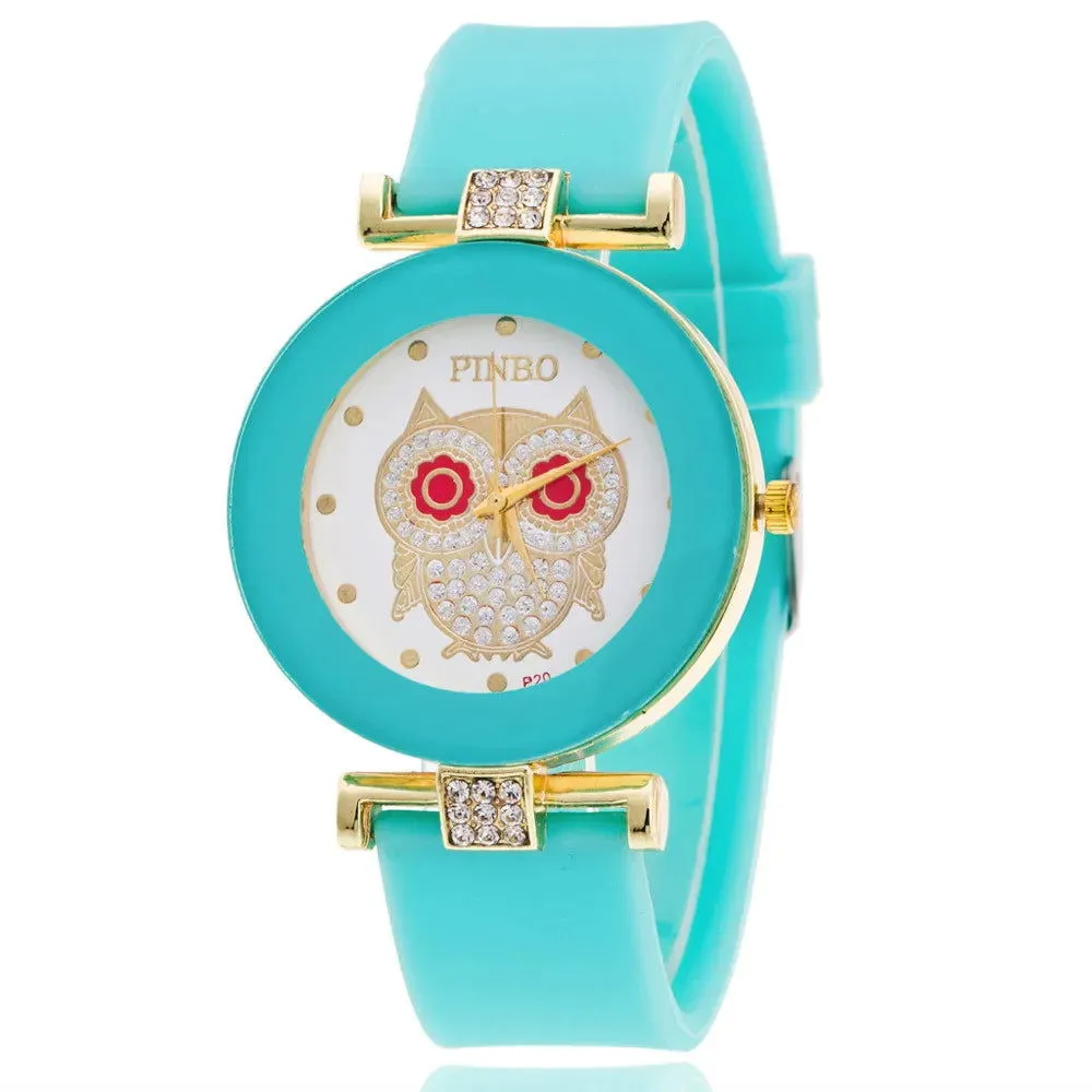 Simple Black White Quartz Watches Women Minimalist Design Silicone Strap Wristwatch Big Dial Women's Fashion Creative Watch