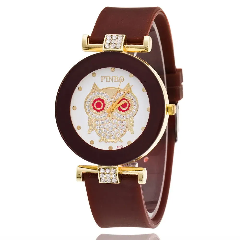 Simple Black White Quartz Watches Women Minimalist Design Silicone Strap Wristwatch Big Dial Women's Fashion Creative Watch