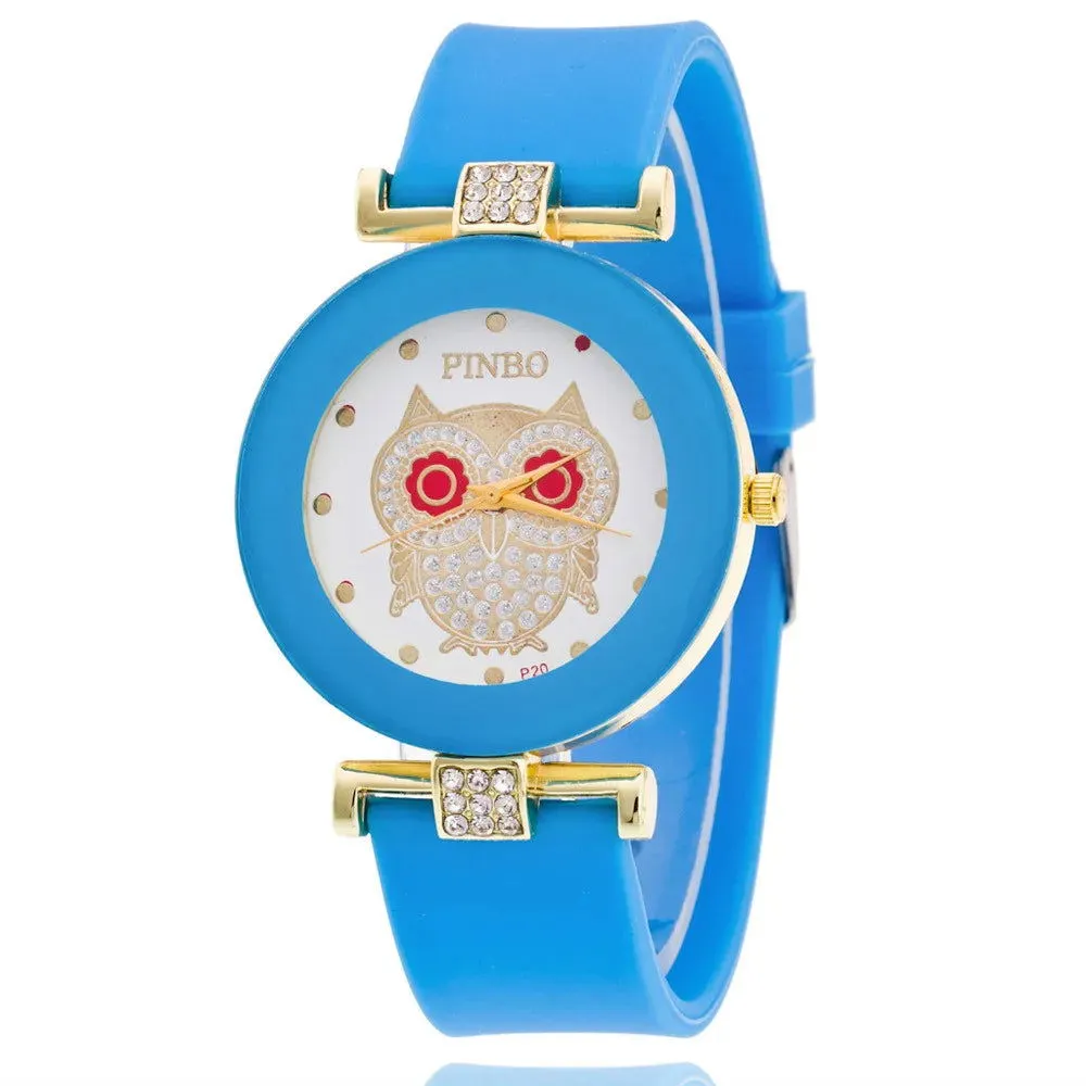 Simple Black White Quartz Watches Women Minimalist Design Silicone Strap Wristwatch Big Dial Women's Fashion Creative Watch