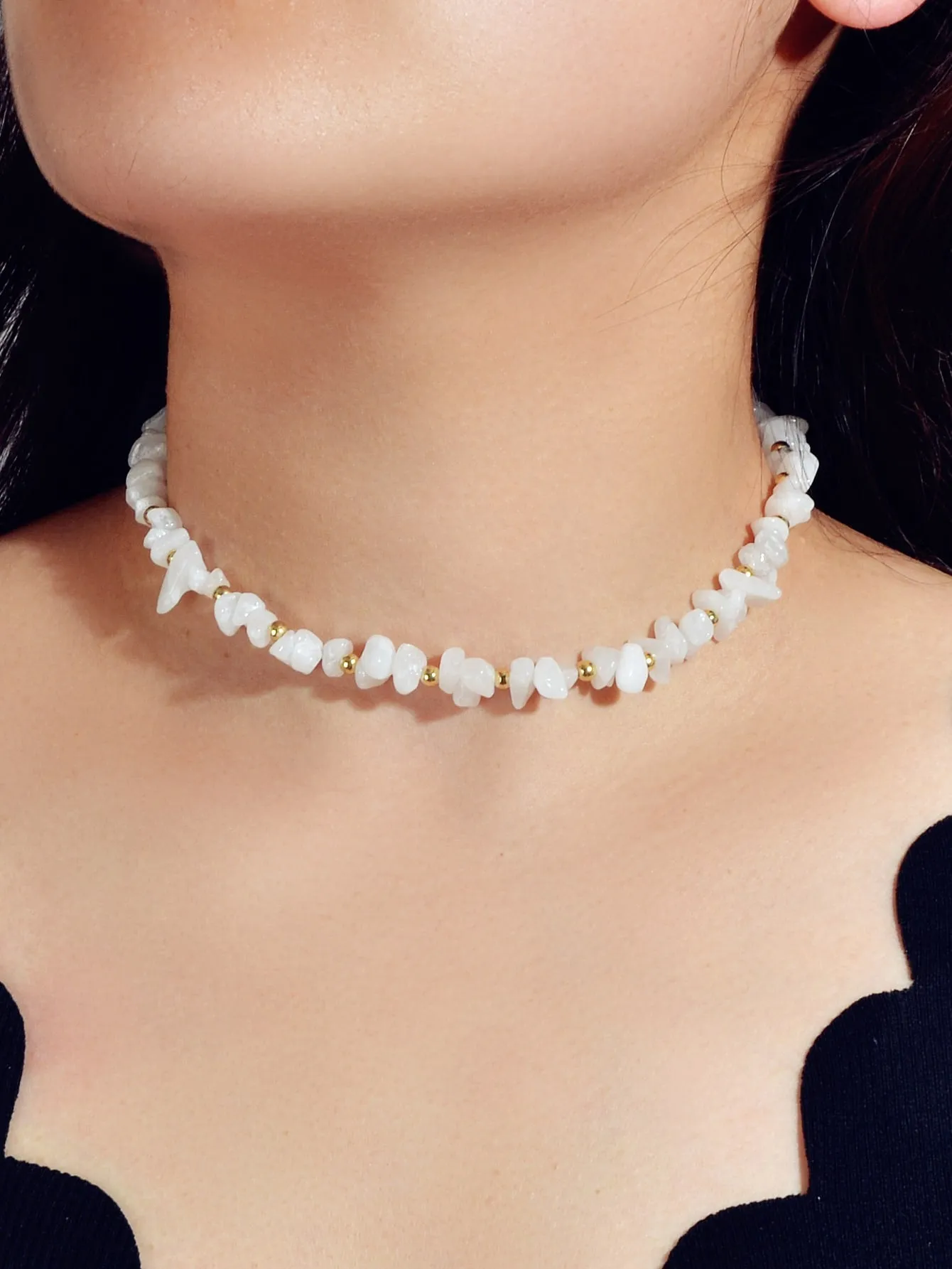 Simple Resin Necklace for Women Girls Accessories Jewelry Gifts Gift for Her