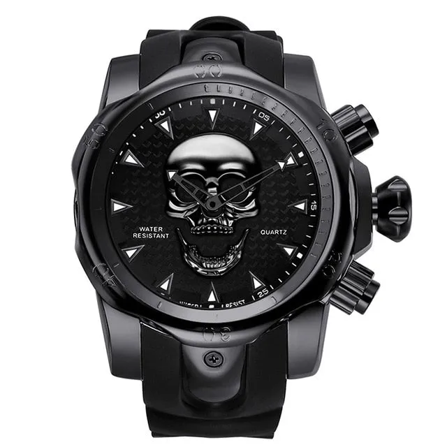 Skull Fashion Men's Wristwatch