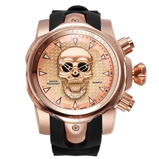 Skull Fashion Men's Wristwatch