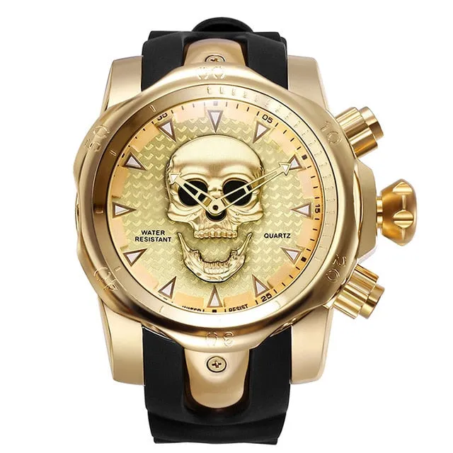 Skull Fashion Men's Wristwatch