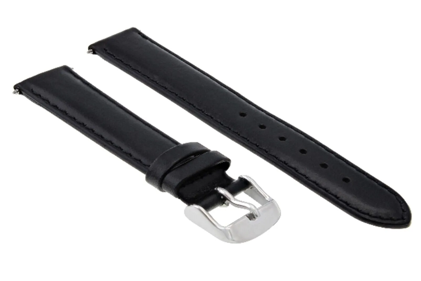 SMOOTH LEATHER WATCH BAND STRAP FOR LONGINES WATCH - 22MM