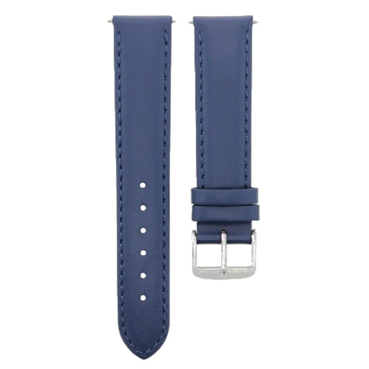 SMOOTH LEATHER WATCH BAND STRAP FOR LONGINES WATCH - 22MM