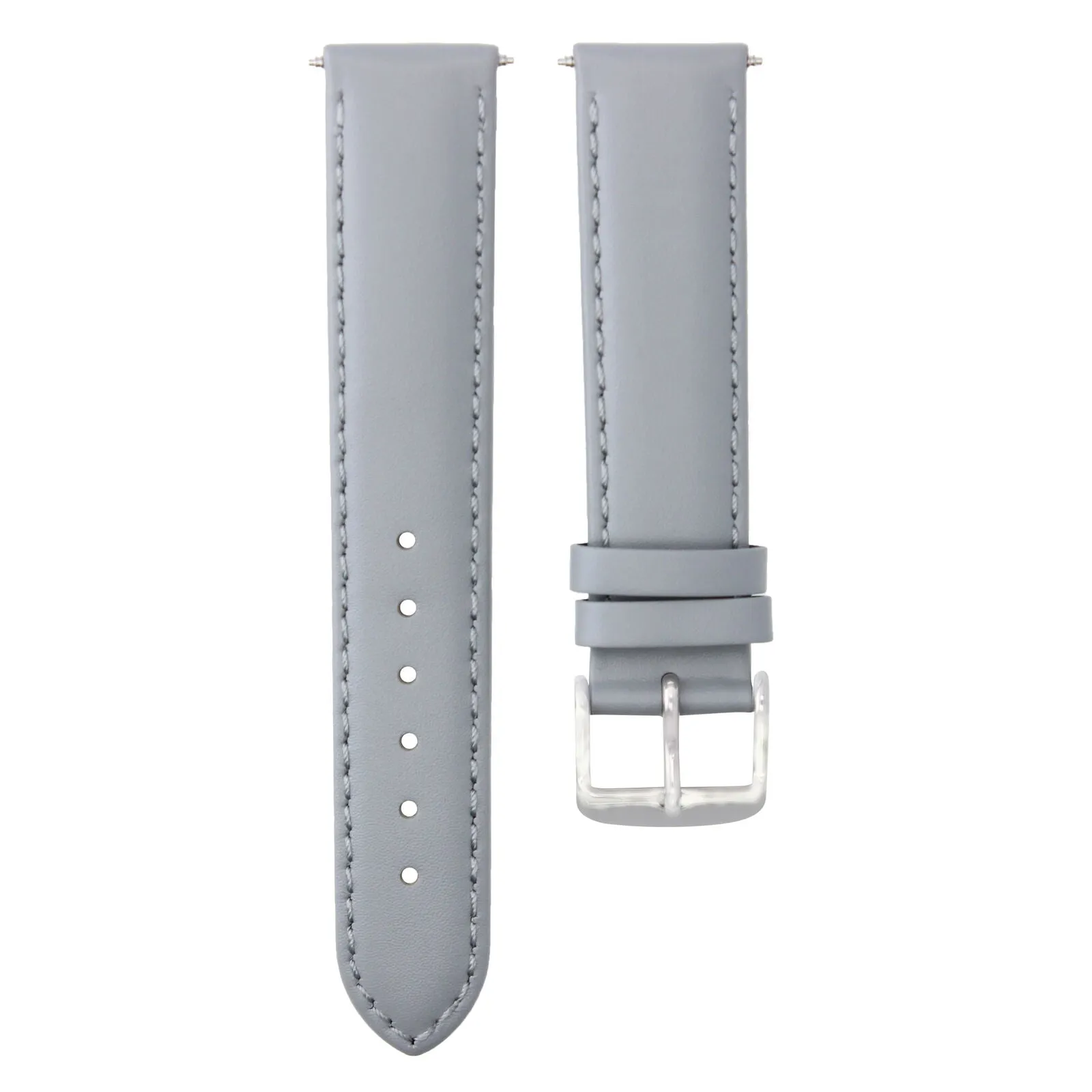 SMOOTH LEATHER WATCH BAND STRAP FOR LONGINES WATCH - 22MM