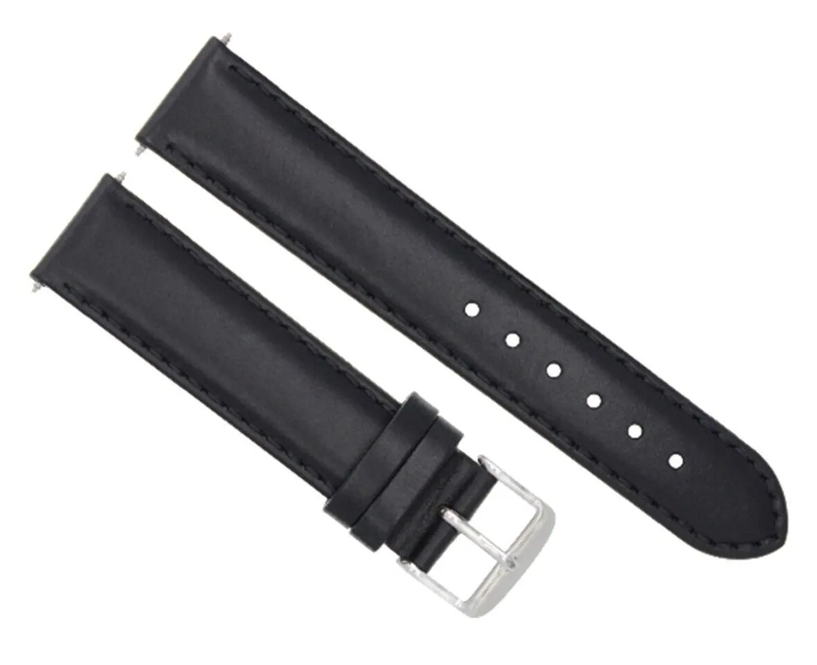 SMOOTH LEATHER WATCH BAND STRAP FOR TUDOR WATCH - 22MM