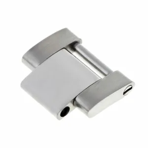 SOLID LINK FOR OYSTER WATCH BAND ROLEX SUBMARINER, EXPLORER SHINY/CENTER