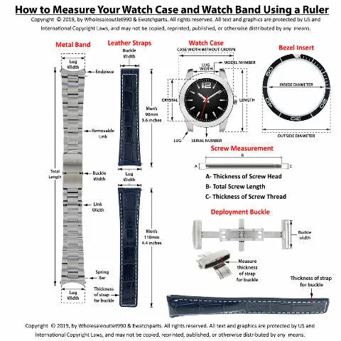 SOLID LINK FOR OYSTER WATCH BAND ROLEX SUBMARINER, EXPLORER SHINY/CENTER