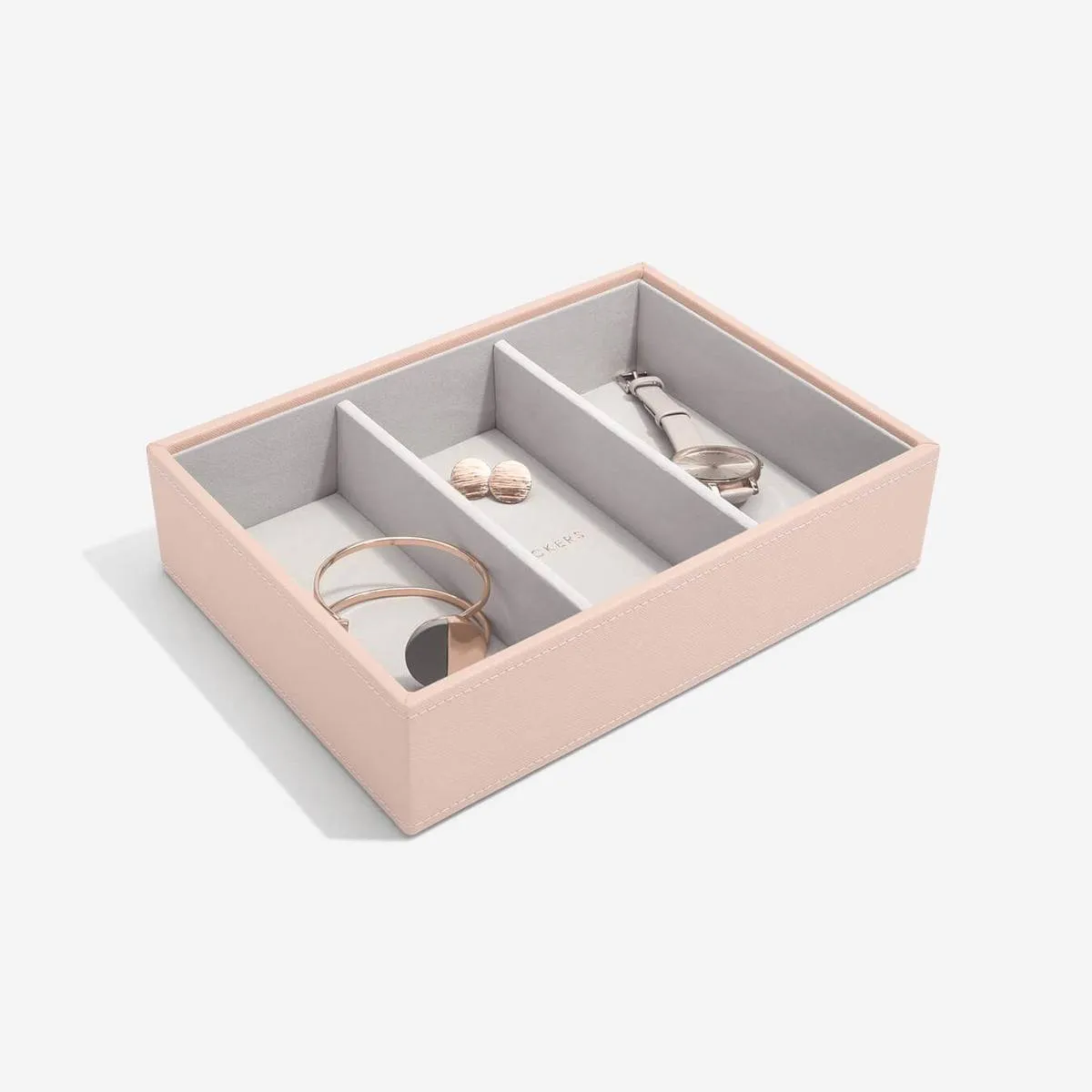 Stackers Classic Jewellery Box (Watch Layer) - Blush Pink
