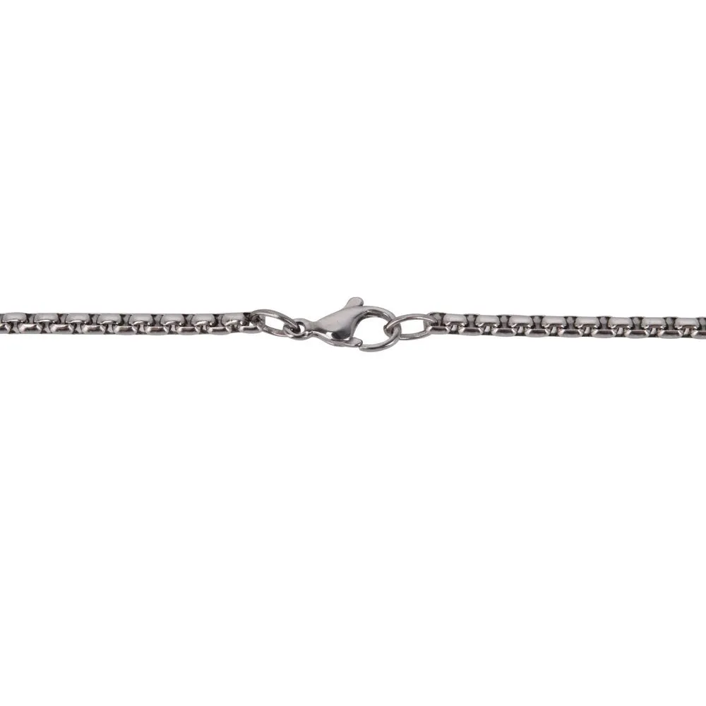 Stainless Steel Men's Cross Necklace