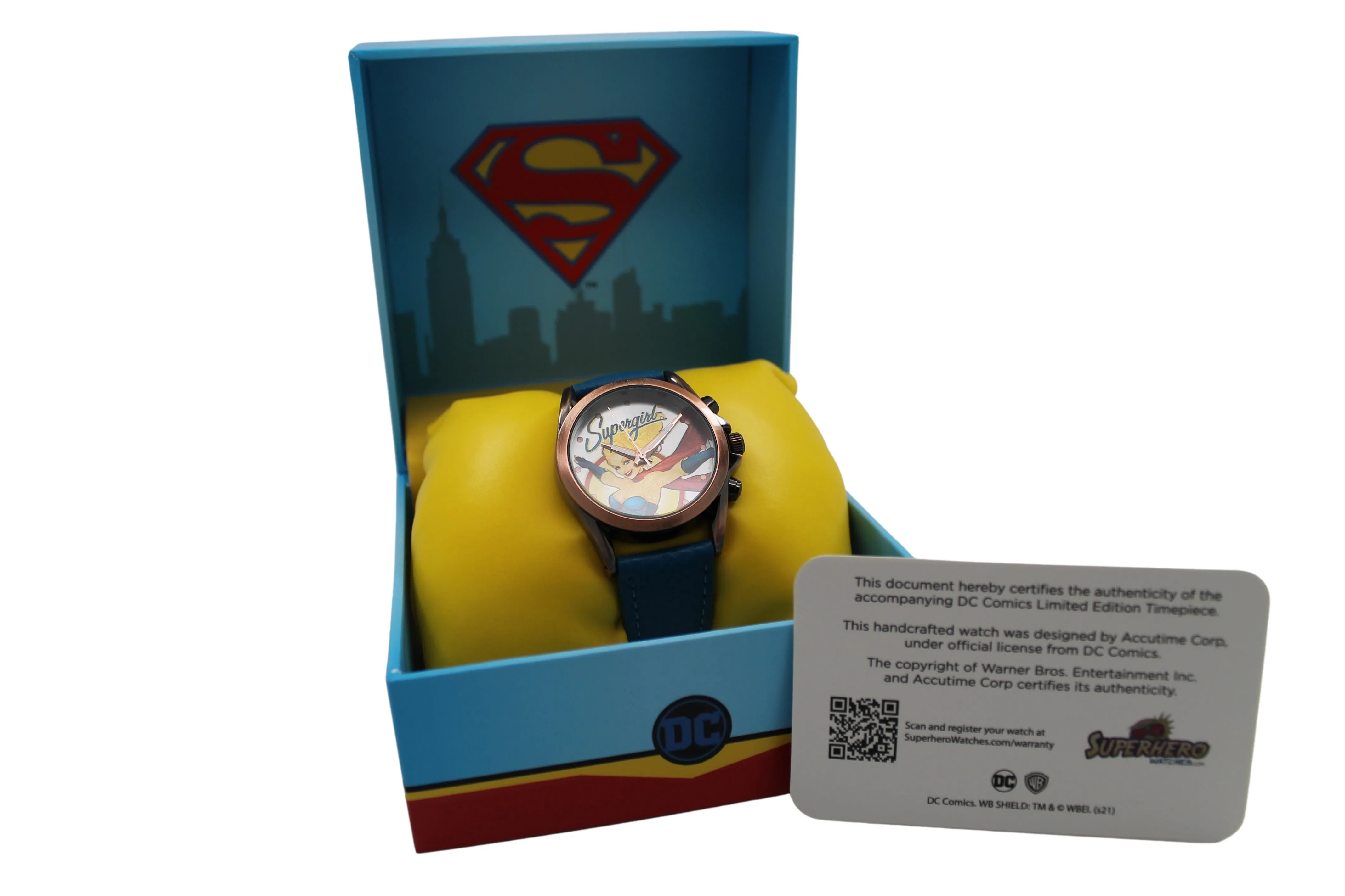 Supergirl DC Comics Bombshell Watch (SGL5031)