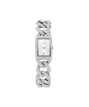 SWAROVSKI COCKTAIL WATCH IN SILVER