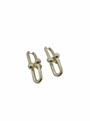 TIffany Hardwear Silver Earrings UKL1452