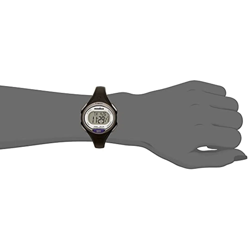 Timex Unisex Ironman Essential Black Rubber Band Digital Display Watch - TW5K900