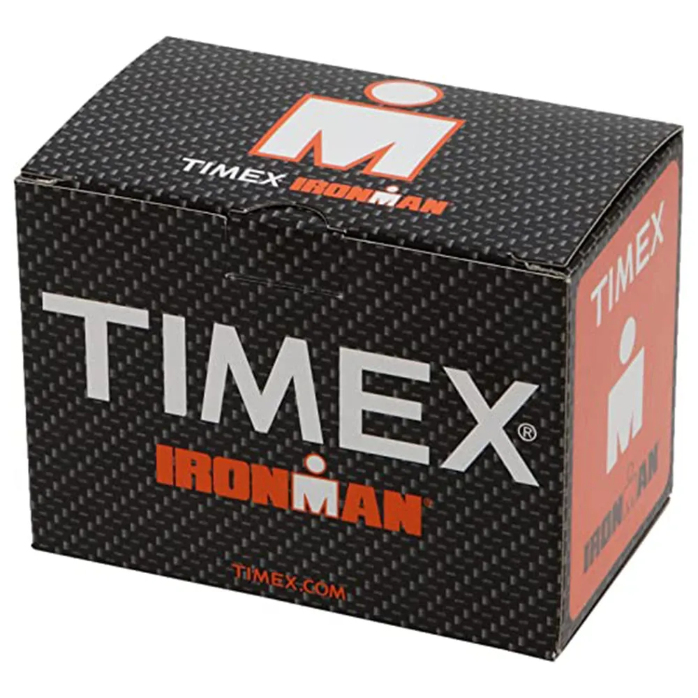 Timex Unisex Ironman Essential Black Rubber Band Digital Display Watch - TW5K900