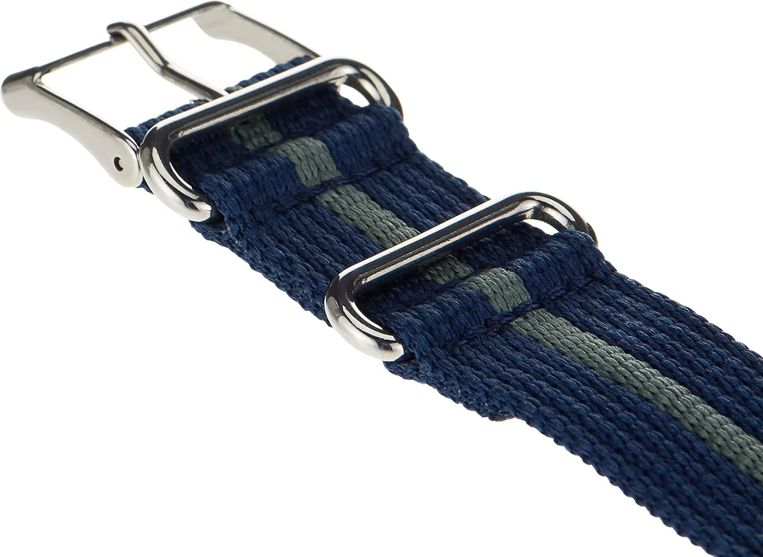 Timex Watch Bands TW7C06900GZ 20mm Double-Layered Nylon Strap Nylon Multi-Color Watch Strap