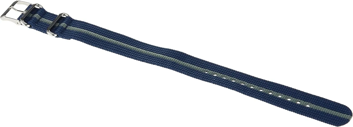 Timex Watch Bands TW7C06900GZ 20mm Double-Layered Nylon Strap Nylon Multi-Color Watch Strap