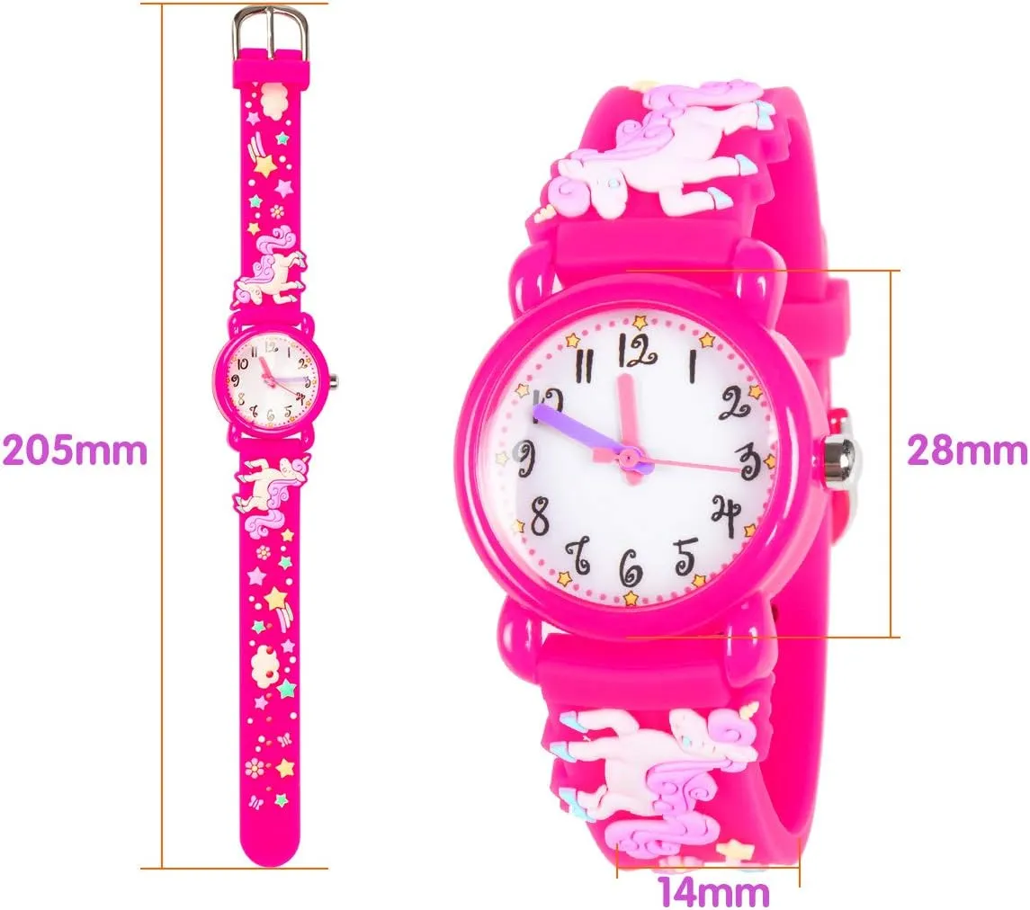 Toddler Watches for Girls - Best Toys Gifts for Girls Age 3 4 5 6 7 8