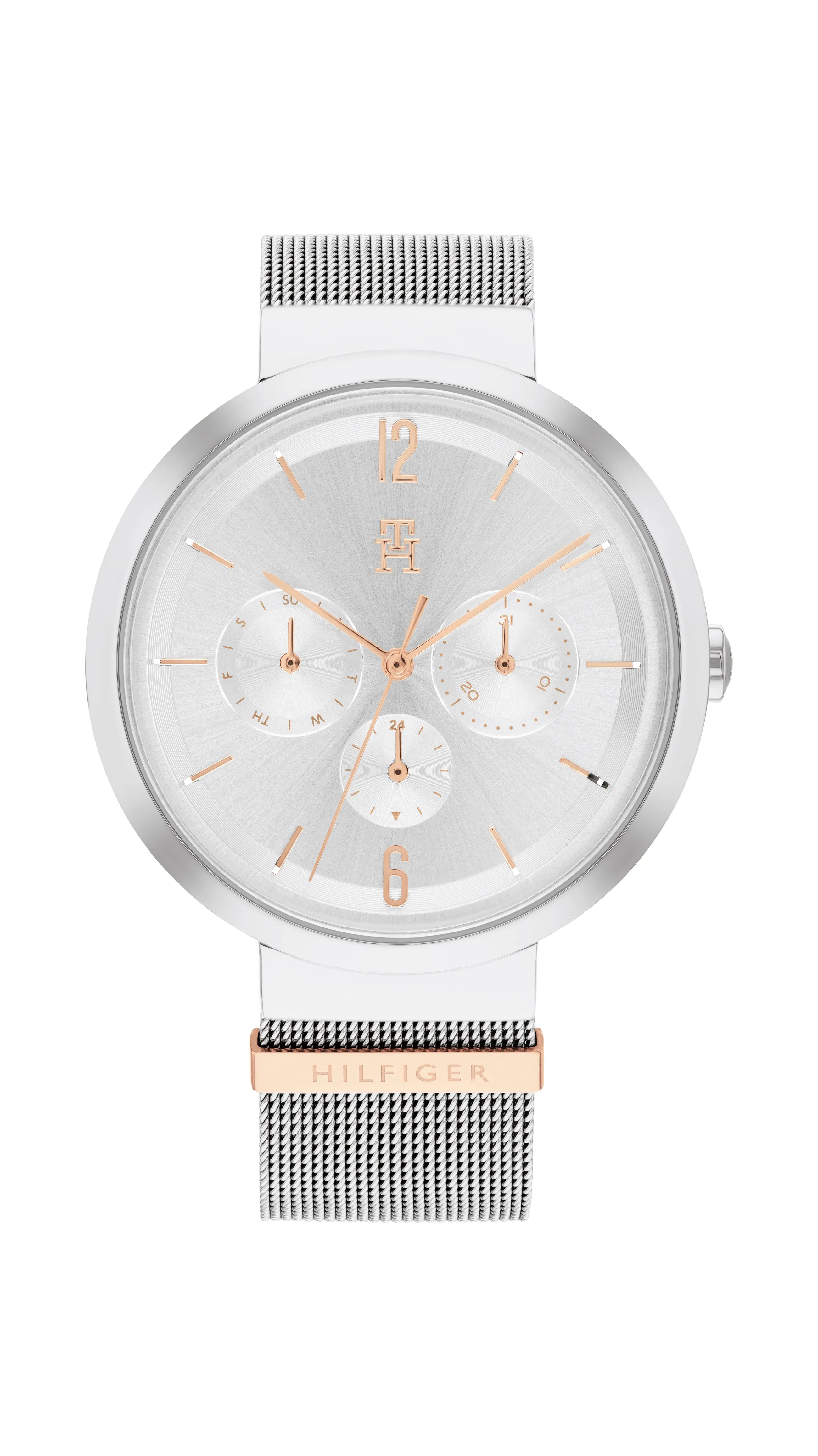 Tommy Hilfiger Lidia Stainless Steel Silver White Dial Women's Watch 1782537