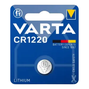 Varta CR1220 battery - 35mAh