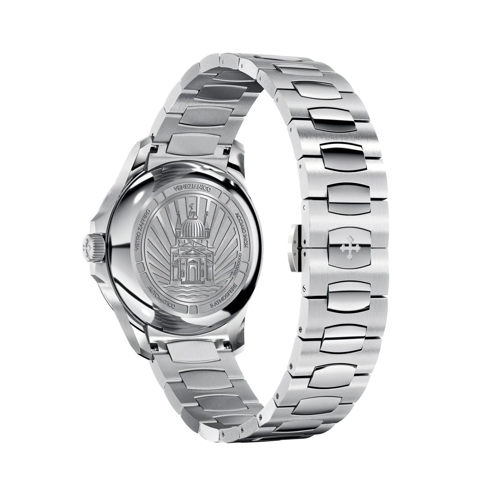 Venezianico Automatic Watch Redentore 36 Black Steel 1121504C