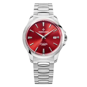 Venezianico Automatic Watch Redentore 40 Red Steel 1221503C