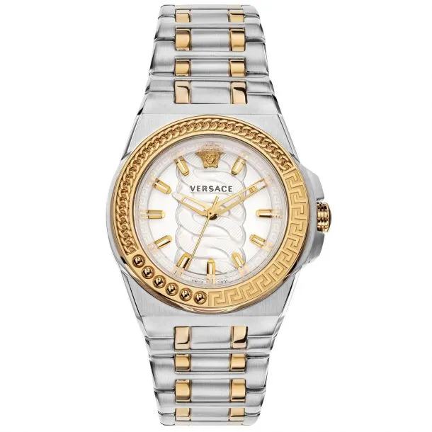Versace Chain Reaction Two-Tone Bracelet Watch