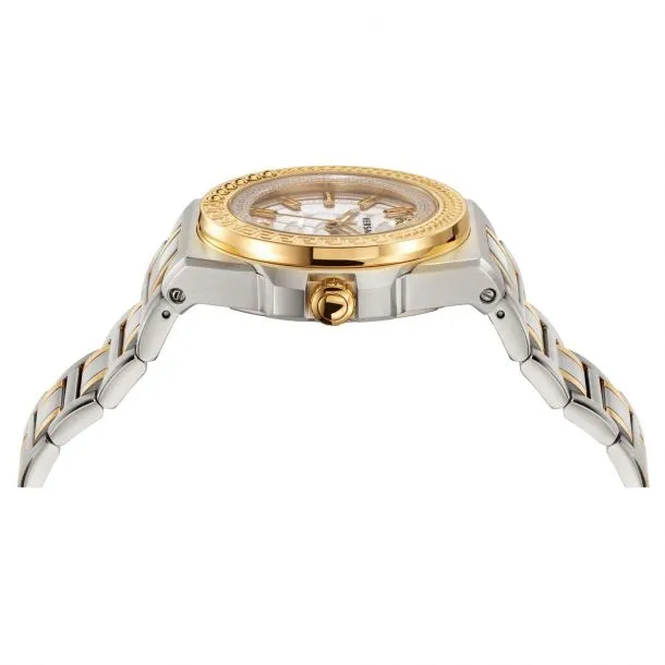 Versace Chain Reaction Two-Tone Bracelet Watch