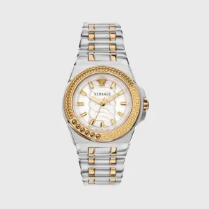 Versace Chain Reaction Two-Tone Bracelet Watch