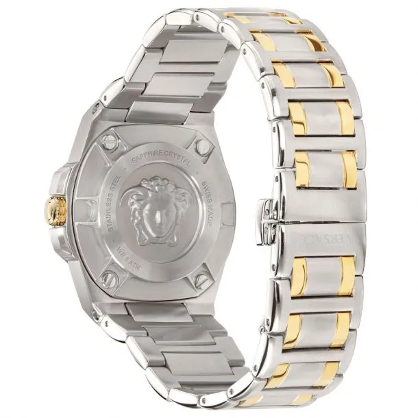 Versace Chain Reaction Two-Tone Bracelet Watch