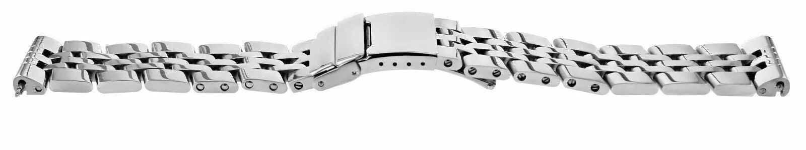 WATCH BAND BRACELET S/STEEL FOR BREITLING CHRONOMAT BENTLY 24MM ROUND END POLISH