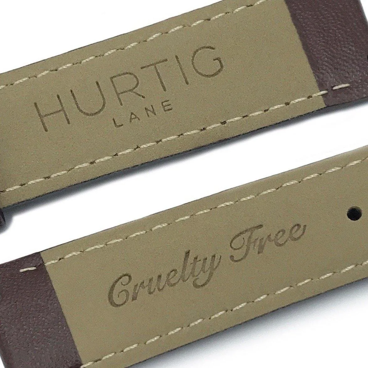 Watch Strap- Chestnut & Black