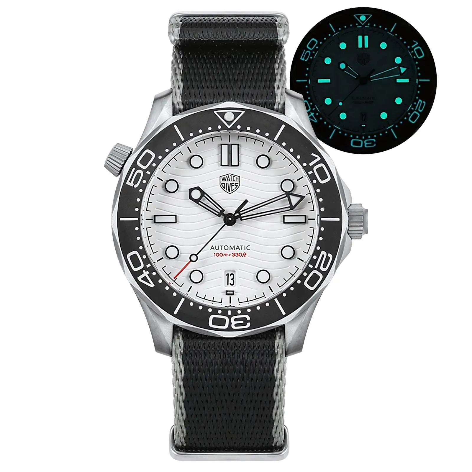 Watchdives 007 Seamaster Diver Automatic Homage Watches