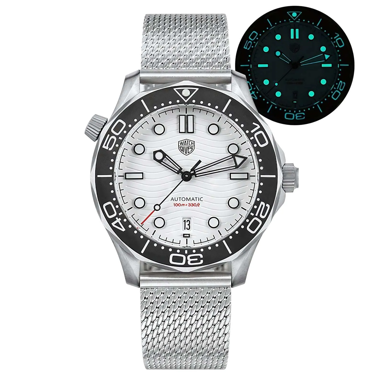 Watchdives 007 Seamaster Diver Automatic Homage Watches