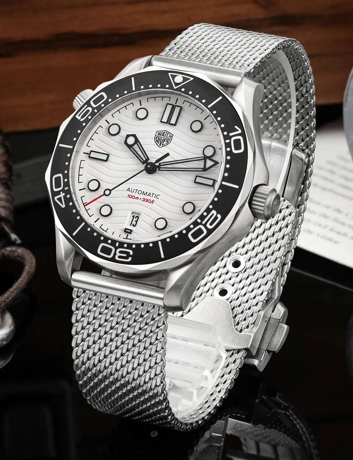 Watchdives 007 Seamaster Diver Automatic Homage Watches