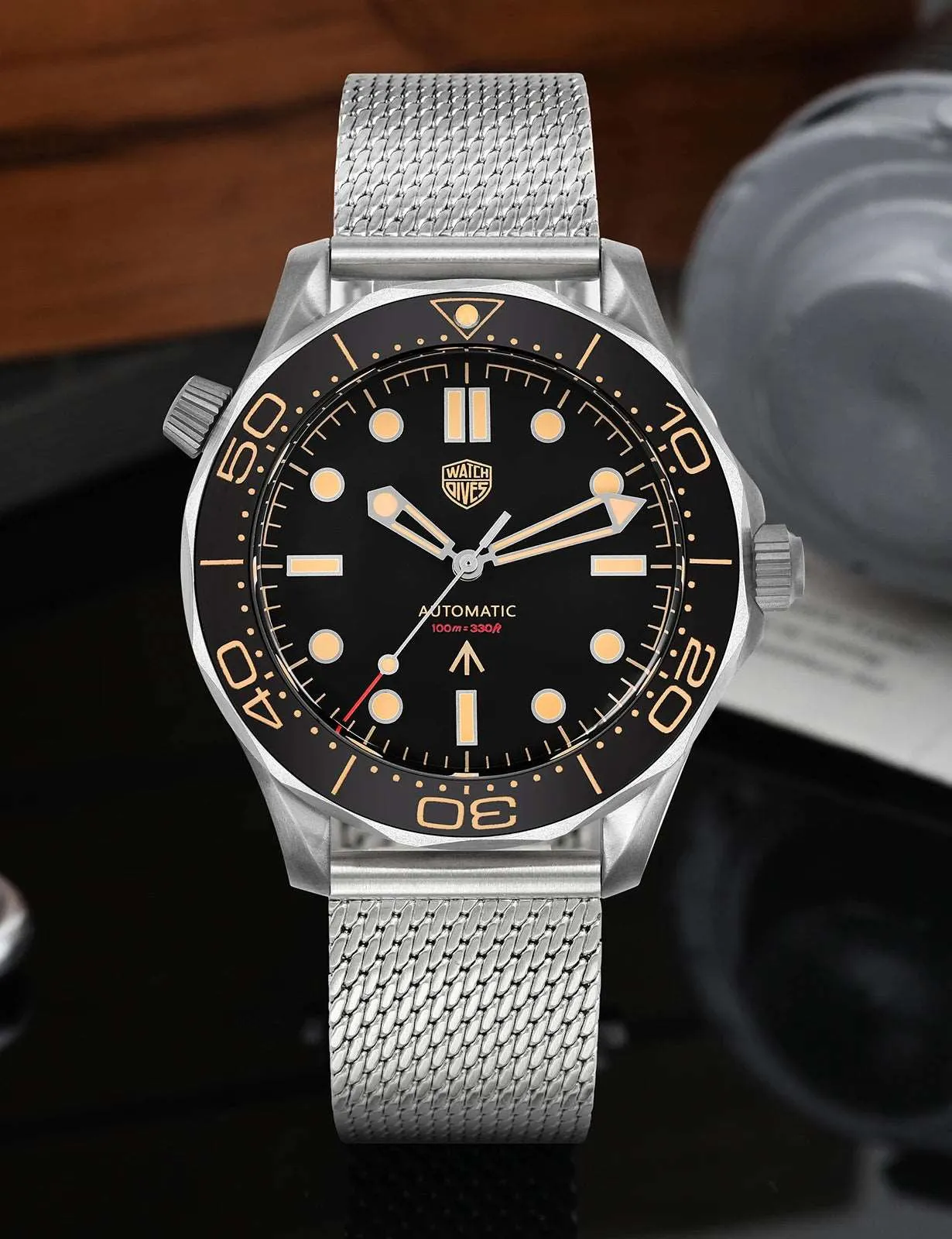 Watchdives 007 Seamaster Diver Automatic Homage Watches