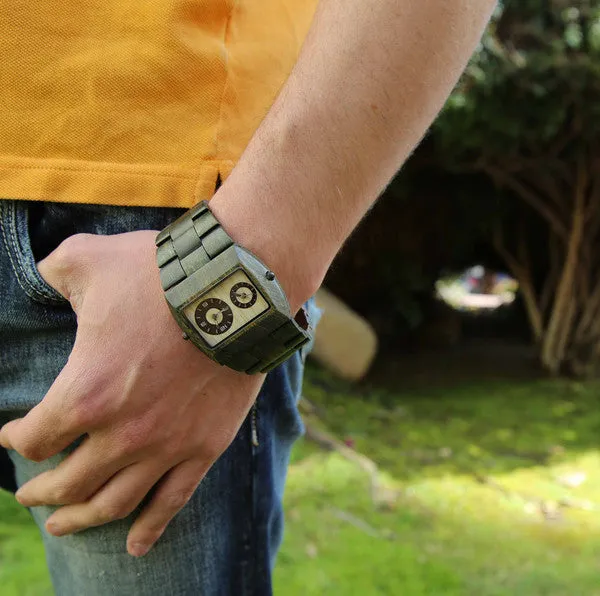 WeWood Jupiter Watch - Army