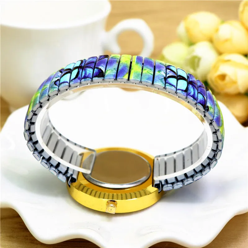 Wholesale Elastic Strap Butterfly Alloy Watches