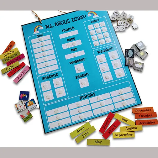 Wooden Calendar Activity