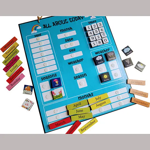 Wooden Calendar Activity